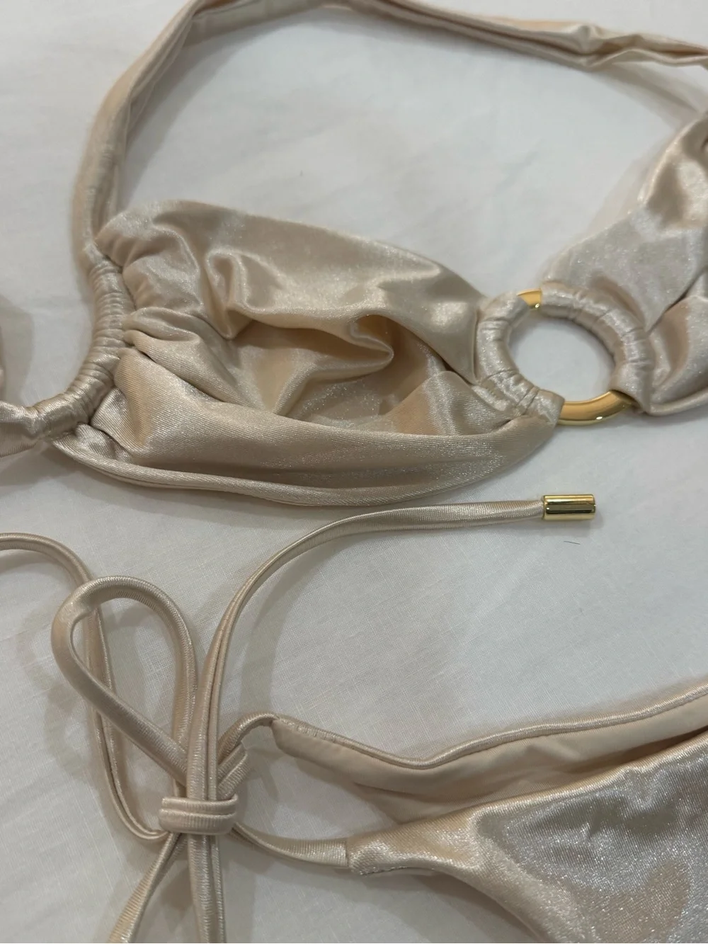 Monday Swimwear Champagne Bikini - BRAND NEW SIZE SMALL